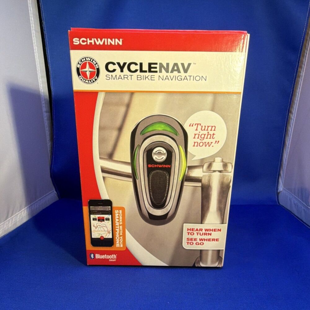 Schwinn Cyclenav GPS Bluetooth Rain Resistant Rechargeable Cycling SW77771-2